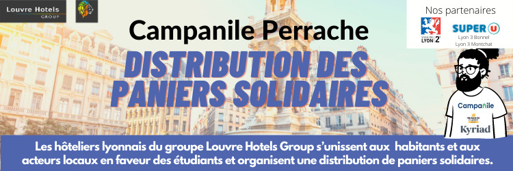 Distribution de paniers solidaires - Campanile Lyon Perrache