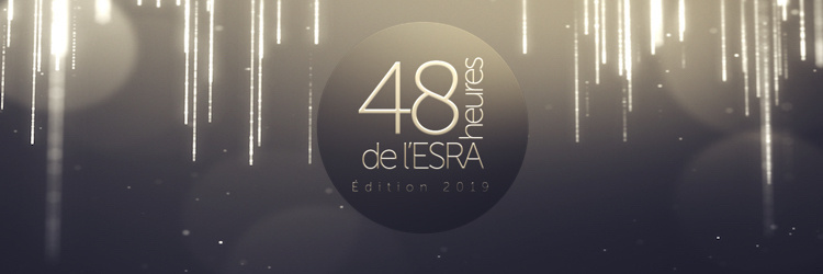 Cérémonie de récompenses des 48H de l'ESRA - Édition 2019