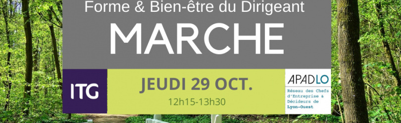 Marche Forme/Bien-Etre & Entreprises by APADLO - Jeudi 29 oct. 2020