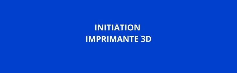 Atelier d'initiation au MakerLab (tout public) IMPRESSION 3D