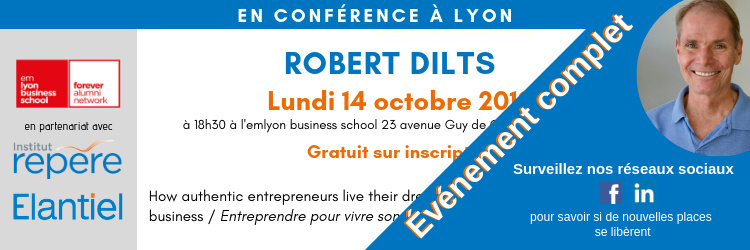 Conférence de Robert Dilts à Lyon