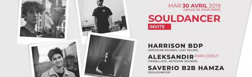 Souldancer invite: Harrison BDP, Aleksandir, Saverio & Hamza