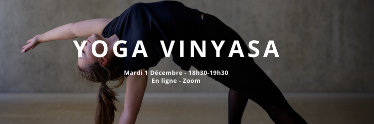 Yoga Vinyasa en ligne - Développer sa créativité